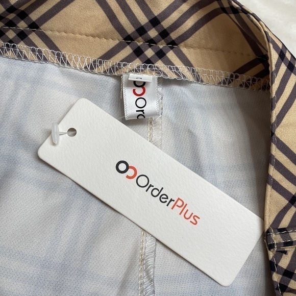 🆕 Yellow Plaid Trousers Dress Pants Small - Picture 9 of 13